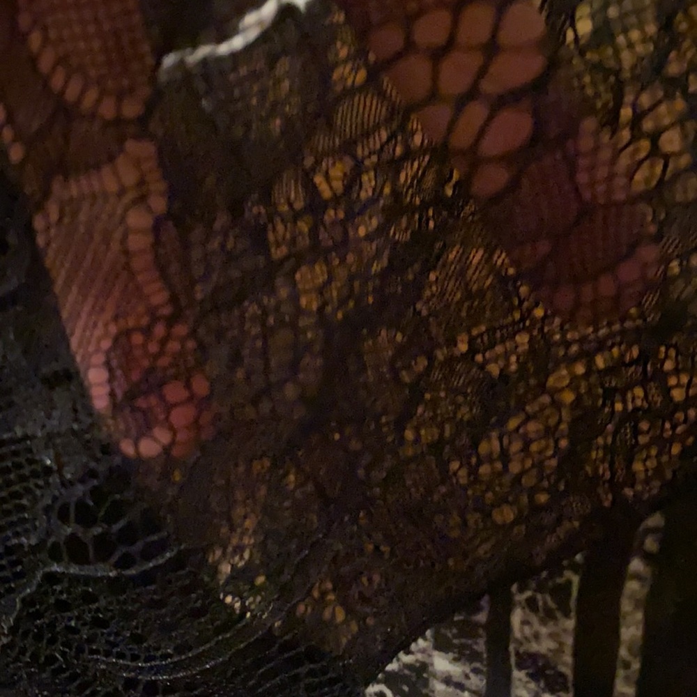 BCBGeneration babydoll dress with lace size M - Picture 6 of 10